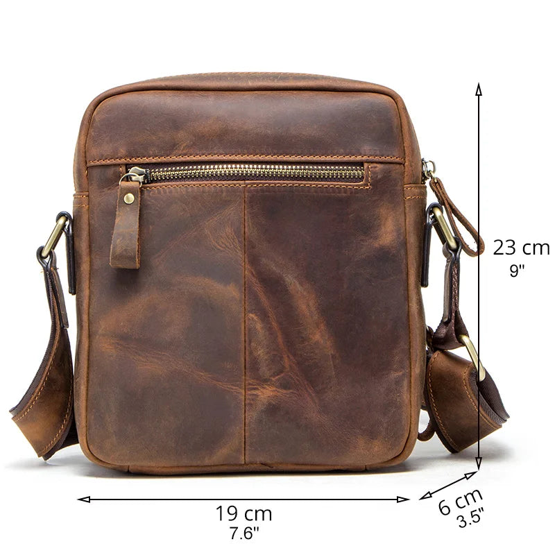 Sacoche bandoulière homme cuir - Georges