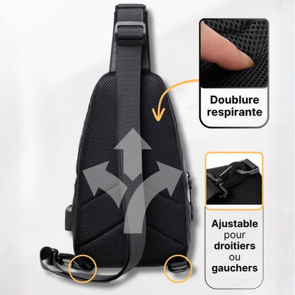 Sacoche bandoulière imperméable - Geoffrey