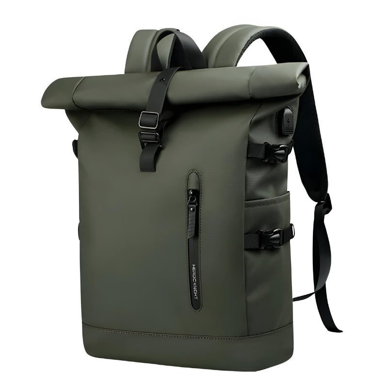 Sac à Dos Roll Top Voyage Imperméable, 20 à 27 L - Amos