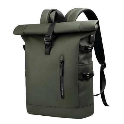 Sac à Dos Roll Top Voyage Imperméable, 20 à 27 L - Amos