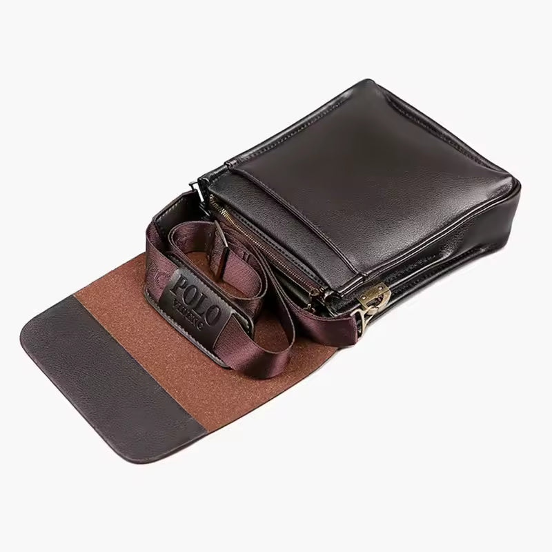 Sacoche à Rabat en Cuir PU Premium pour Homme - Alexandre