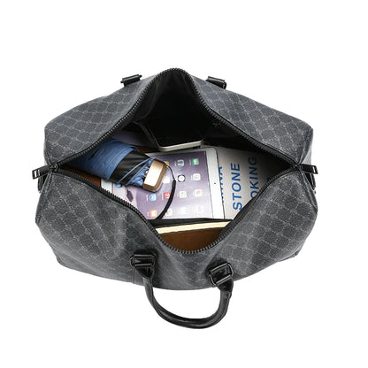 Sac de voyage, week-end, en bandoulière, motif chic - Constantin