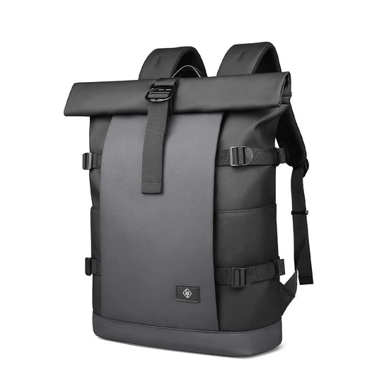 Sac à dos Roll Top - Extensible, pour ordinateur portable