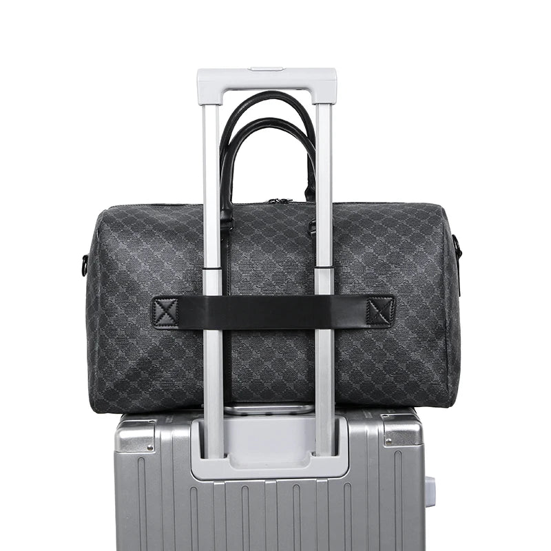 Sac de voyage, week-end, en bandoulière, motif chic - Constantin