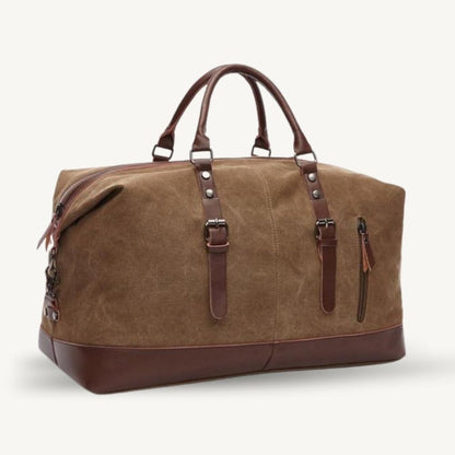 Sac de Voyage Weekend Vintage en Toile - John