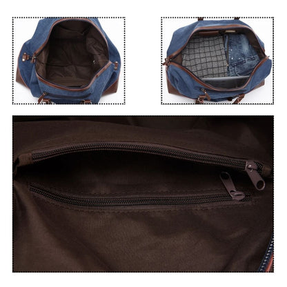 Sac de Voyage Weekend Vintage en Toile - John