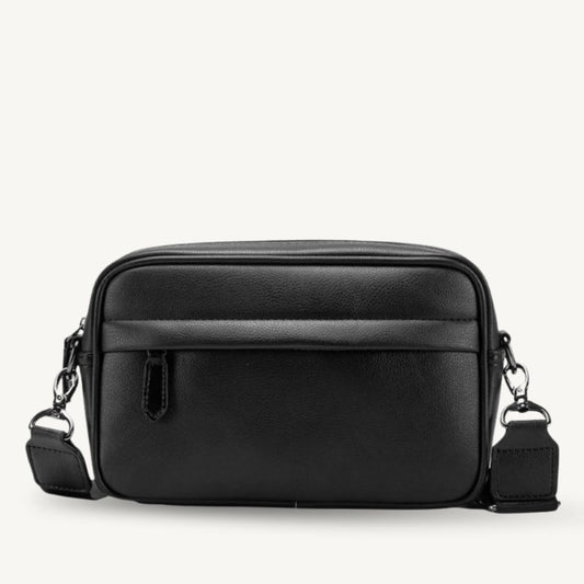 Sacoche Classique Rectangulaire en Similicuir Homme - Jeremy