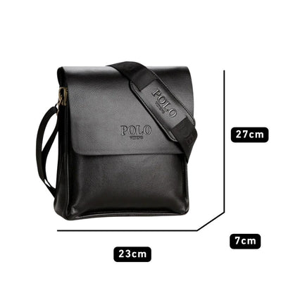 Sacoche à Rabat en Cuir PU Premium pour Homme - Alexandre