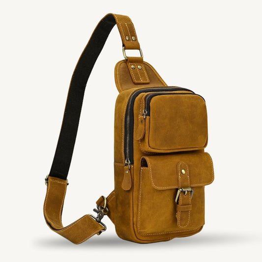 Sacoche bandoulière homme cuir - Sandro