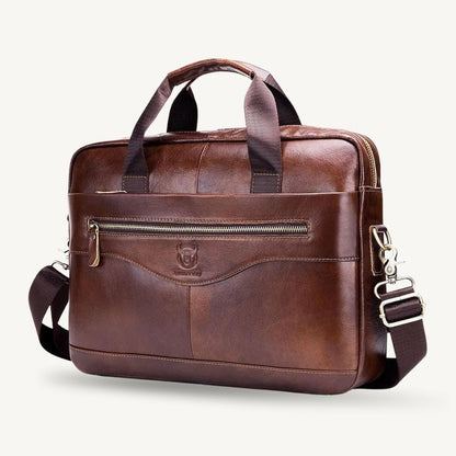 Sacoche cuir ordinateur homme - Simon
