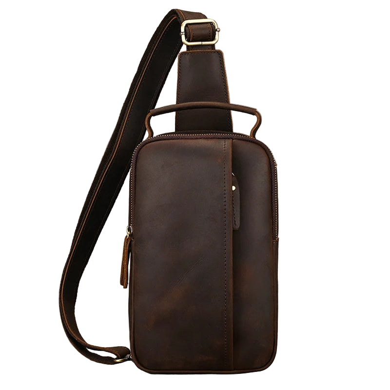 Sacoche homme bandoulière cuir - Alex