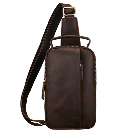 Sacoche homme bandoulière cuir - Alex