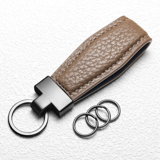 Porte Clé Homme Finition Cuir