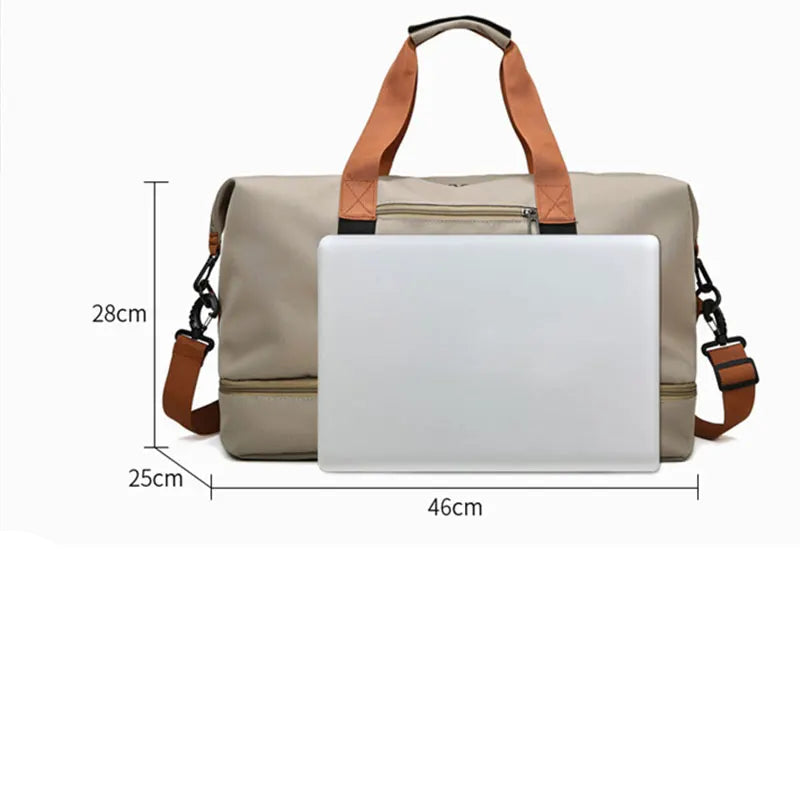 Sac de Voyage avec Rangement Chaussures, Résistant & fonctionnel - Maxime