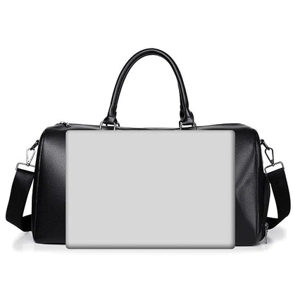 Sac de voyage style cuir en bandoulière - Brice