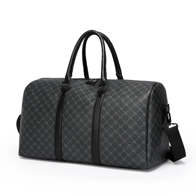 Sac de voyage, week-end, en bandoulière, motif chic - Constantin