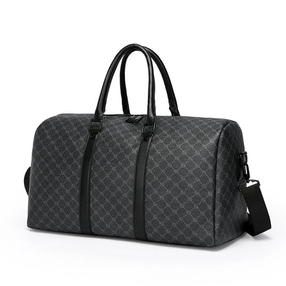 Sac de voyage, week-end, en bandoulière, motif chic - Constantin