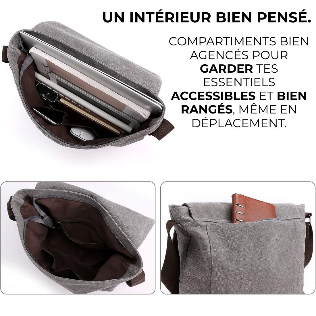 grande sacoche homme - Samuel