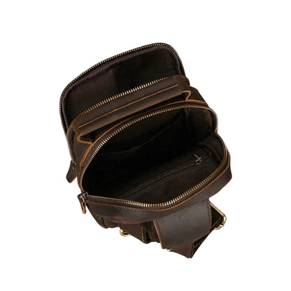 Sacoche homme bandoulière cuir - Alex