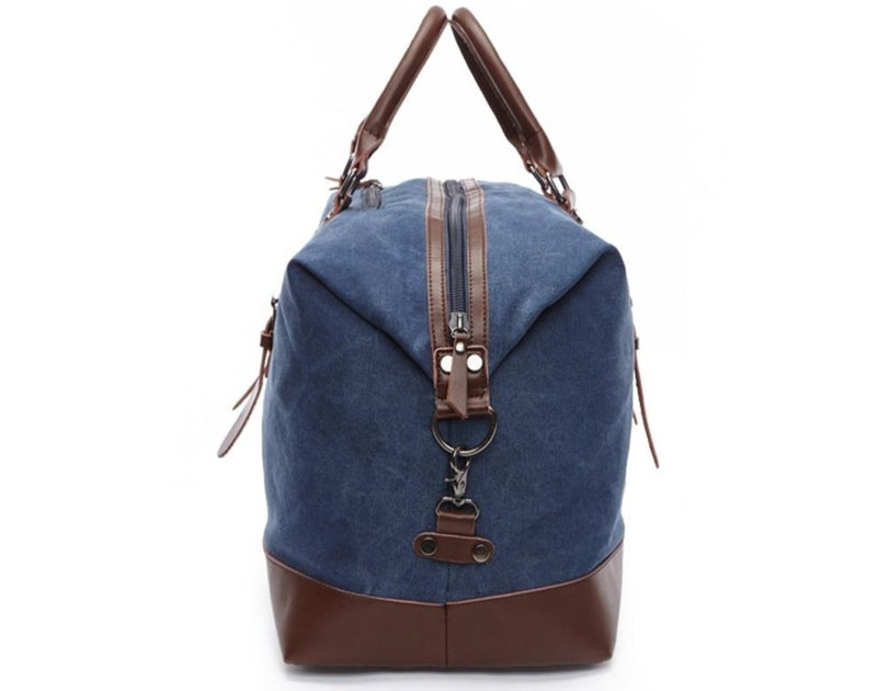 Sac de Voyage Weekend Vintage en Toile - John
