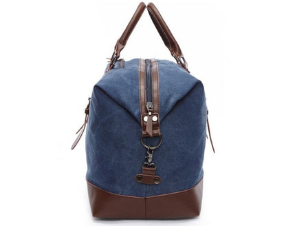 Sac de Voyage Weekend Vintage en Toile - John