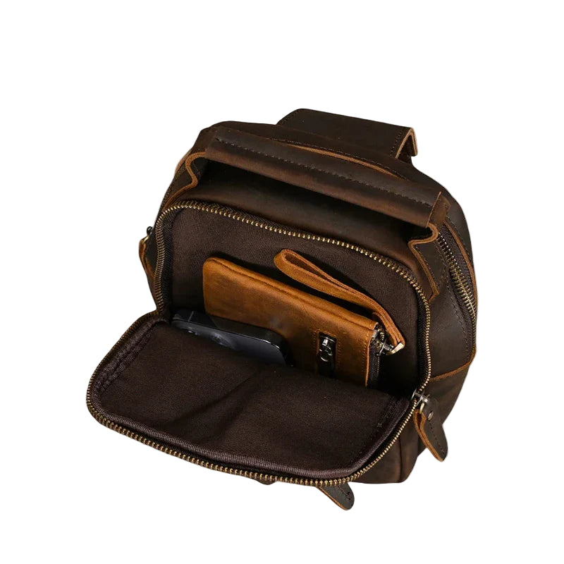 Sacoche homme bandoulière cuir - Alex