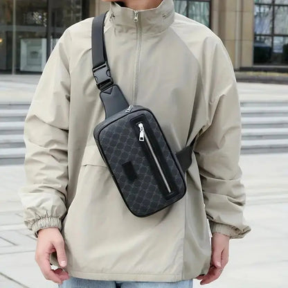 Sac banane à bandoulière de luxe pour homme - Aaron